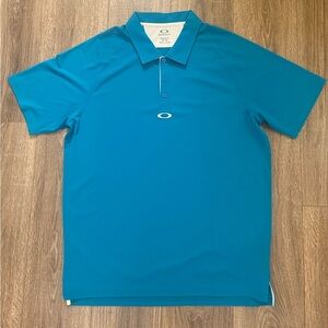 Oakley Men's Blue Polo Shirt